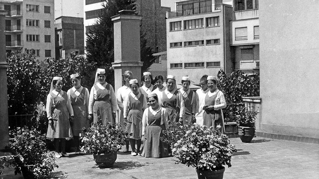 Enfermeras Clínica Sant Narcís -Clínica Bofill 1957